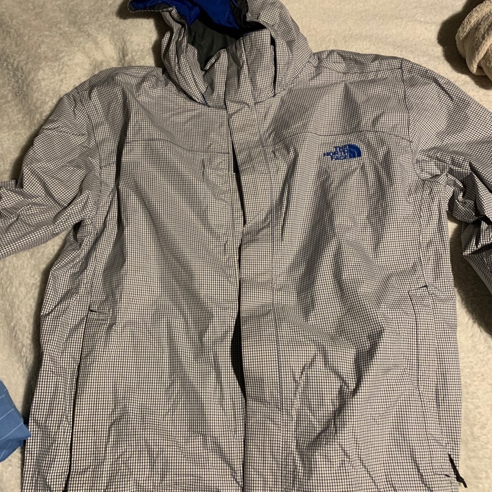 The North Face rain jacket